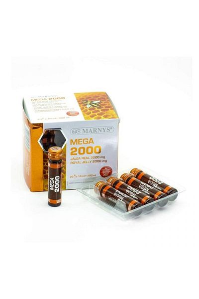 Marnys Mega 2000 Royal Jelly Vials, 20 Pieces
