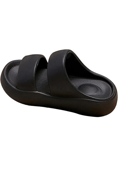 Sneak-a-Peek By Styli Double Strap Open Toe Slides