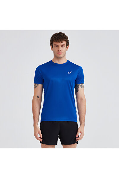 Asics Core Ss Top Erkek Mavi Kısa Kollu Tshirt 2011c341-400