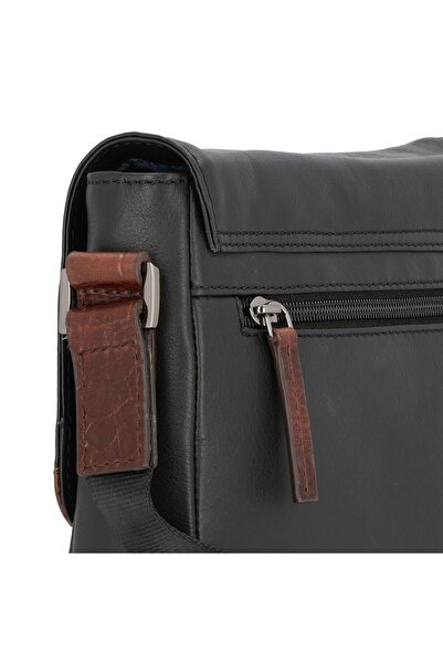 BUGATTI Corso DeLuxe Umhängetasche Leder 21 cm