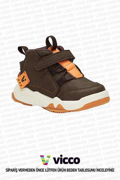 Vicco Omega Model Lightweight Baby Boy and Child Brown Boots