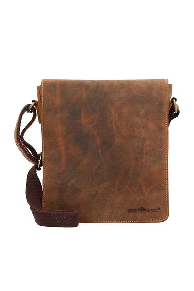 Greenburry Vintage Umhängetasche Leder 23 cm