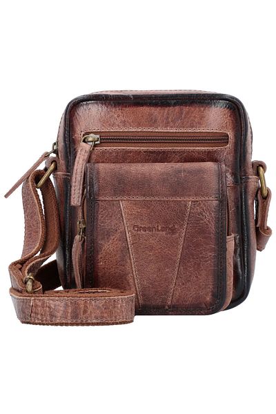 Greenland Nature Mascu & Line Geanta de umar Piele 20 cm