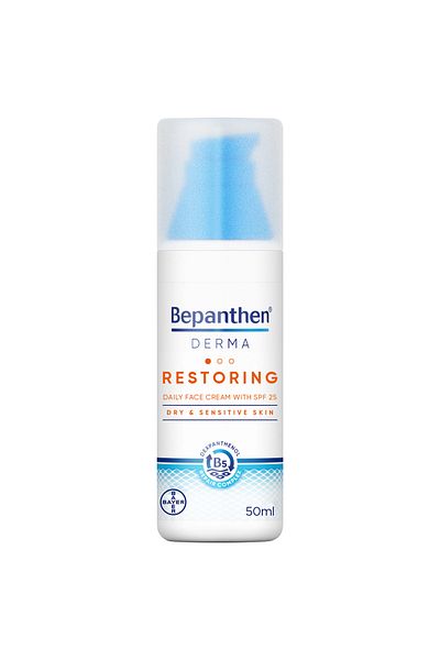 Bepanthen Derma Restoring Daily Face Cream with SPF 25, 50ml
