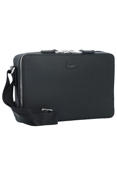 Lacoste Chantaco Umhängetasche Leder 26 cm