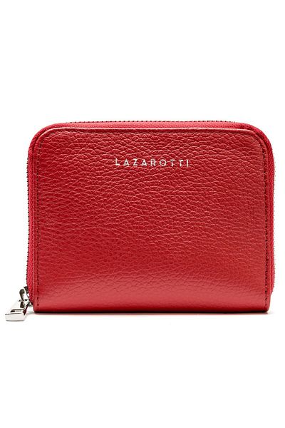 Lazarotti Milano Leather wallet leather 13.5 cm
