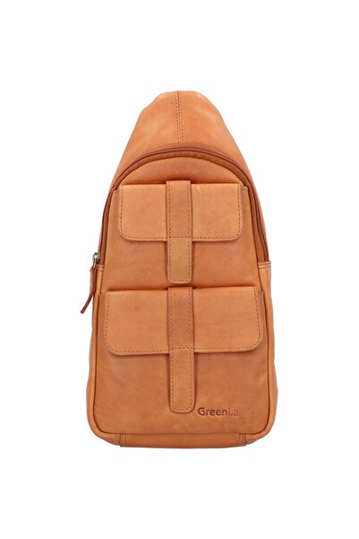 Greenland Nature Kožená taška cez rameno 19 cm