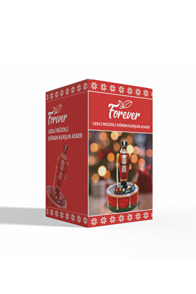 Forever Ledli Müzikli Dönen Kurşun Asker 22cm