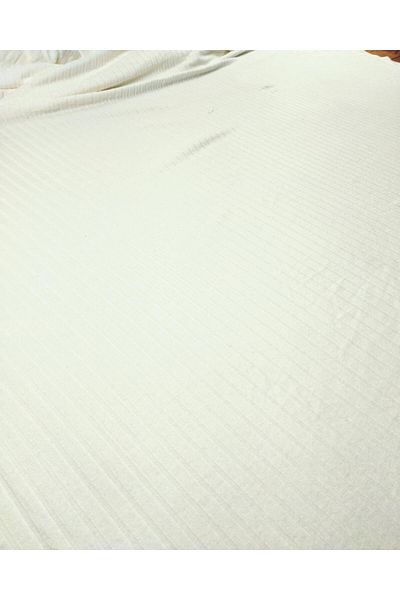 Kumaş Parça Πλεκτό Αναφοράς σε Χρώμα Εκρού - Πλάτος 130cm x Μήκος 230cm