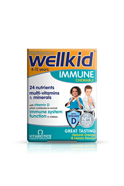 Vitabiotics أقراص ويل كيد إميون القابلة للمضغ، 30 قرصًا