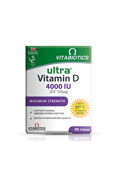 Vitabiotics أقراص الترا فيتامين د، 96 قرصًا