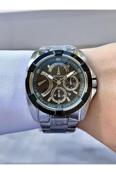Ferrucci  Men's Metal Cord Wristwatch