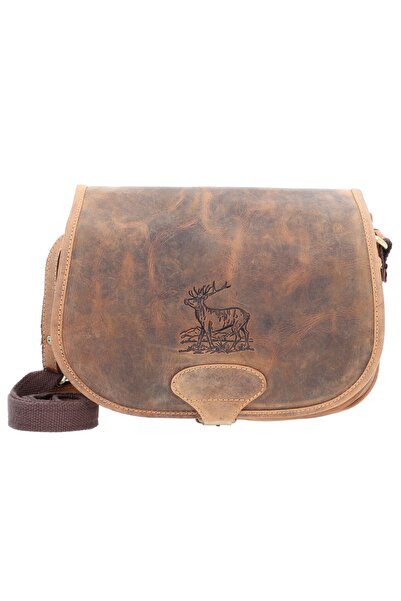 Greenburry Vintage Jagdtasche Umhängetasche Leder 30 cm