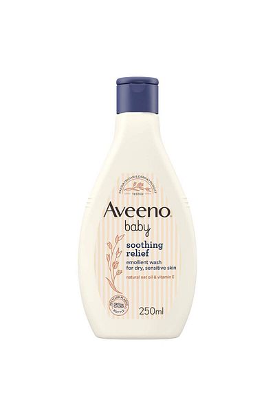 AVEENO 250ml Baby Soothing Relief Emollient Wash