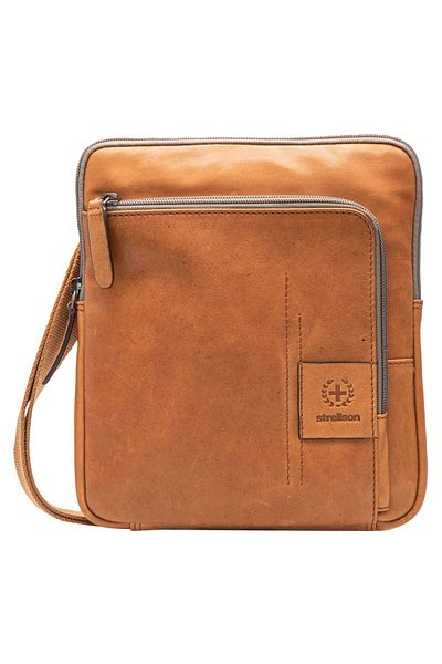 STRELLSON Hyde Park Shoulder bag Leather 22 cm
