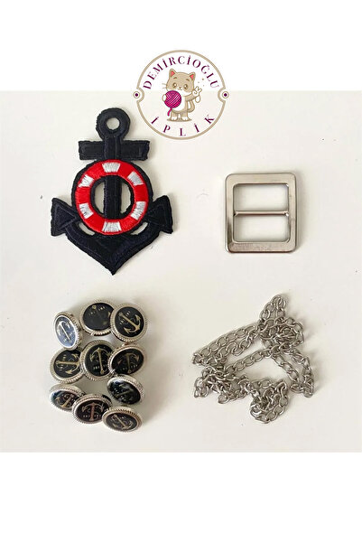 Demircioğlu İplik EFE YELEĞİ SETİ SİYAH