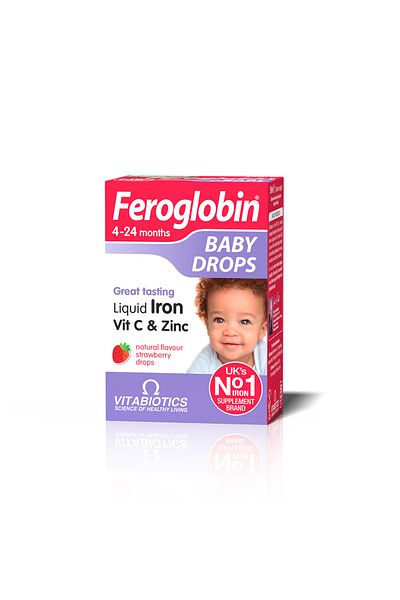 Vitabiotics Feroglobin Baby Drops 30Ml