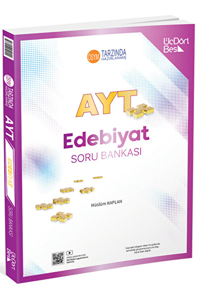 Üç Dört Beş Yayıncılık Üç Dört Beş 2025 YKS AYT Edebiyat Soru Bankası - Müslü...