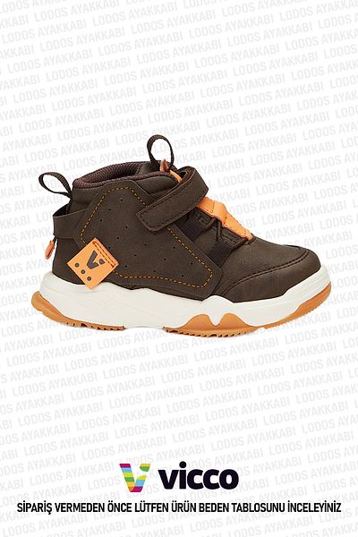 Vicco Omega Model Lightweight Baby Boy and Child Brown Boots