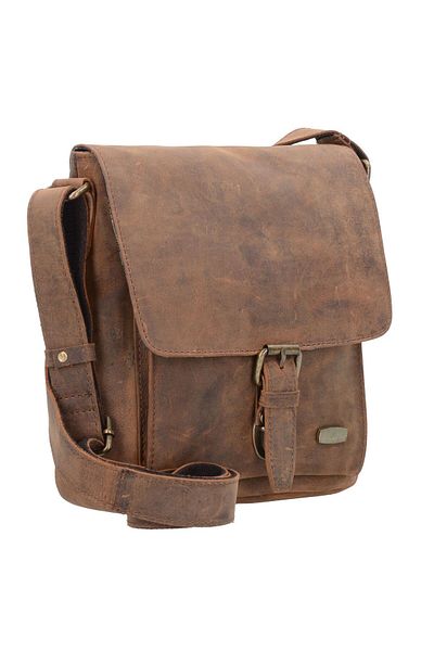 Harold's Antik Geanta de umar Piele 24 cm