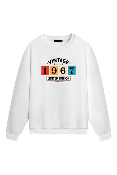 Mounte Bianca Унісекс Вінтаж 1967 - Світшот звичайний