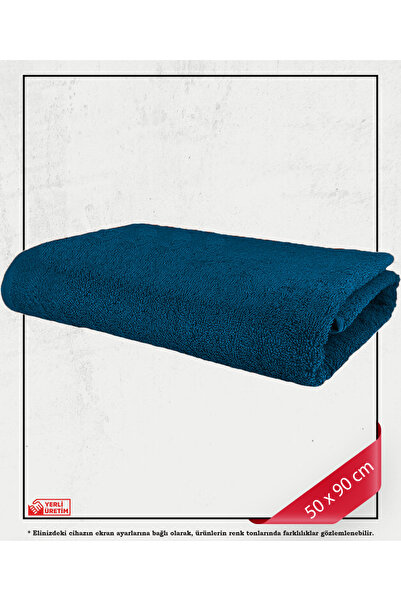 Koza Mix towel 100% бавовняний рушник для обличчя та фітнесу, синій - для чутливої шкіри, 3 шт.