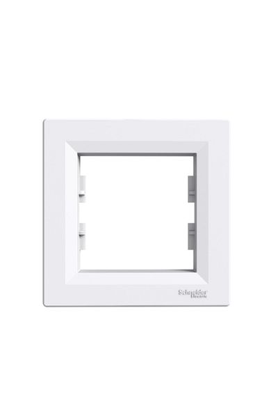 Schneider Electric Schneider Asfora White Single Frame