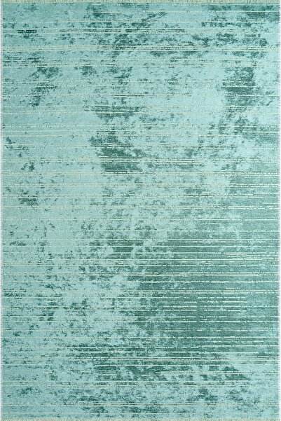 Pierre Cardin Azur UZ03C Su Yeşili Pamuk Akrilik Yumuşak Dokulu Modern Halı Karademir Home