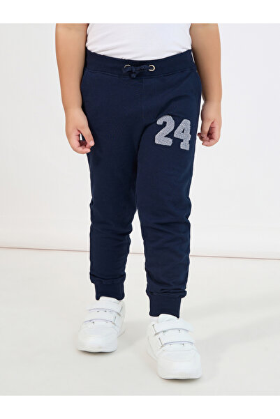 Styli Drawstring Waistband Joggers with Embroidered Detail