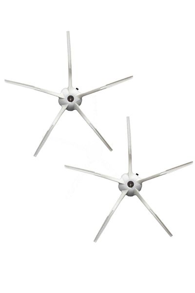 techpart Roborock S6 S5 Max S50 S55 - حامل فرشاة جانبية مكون من قطعتين
