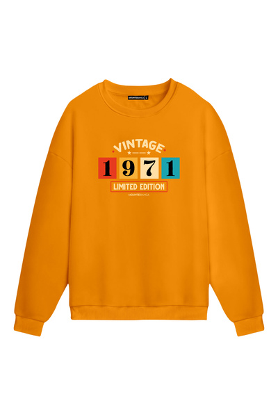 Mounte Bianca Унісекс Вінтаж 1971 - Світшот звичайний