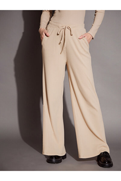 Sassafras By Styli Relaxed Fit Ribbed Drawstring Pants