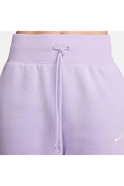 Nike Sportswear Phoenix Fleece Kadın Mor Eşofman Altı stilim spor