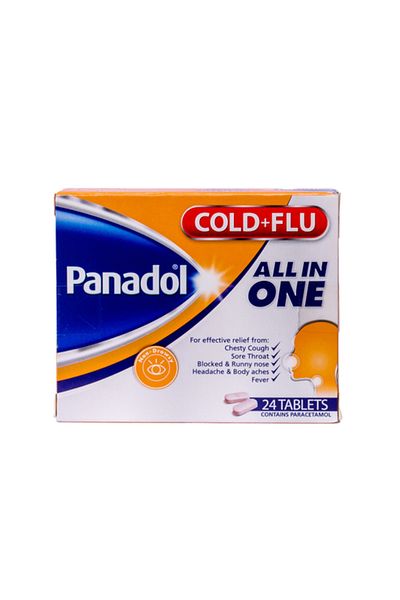 Panadol COLD&FLU ALL IN ONE 24S TABS