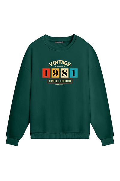 Mounte Bianca Unisex Vintage 1981 - Regular Sweatshirt
