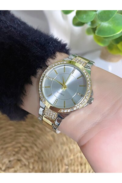 Bimodabu Luxury Zircon Stone Women's Wristwatch