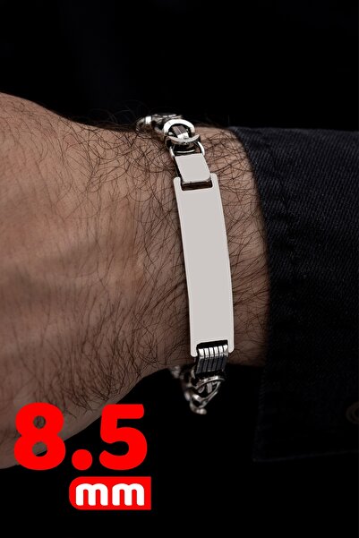 OSMANLI GÜMÜŞ Erkek Gümüş Kolye - İsim Yazılan Gümüş Erkek Bileklik Künye Oks...