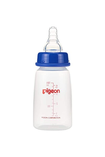 Pigeon Slim Neck Bottle With Cap, 120ml, Pink