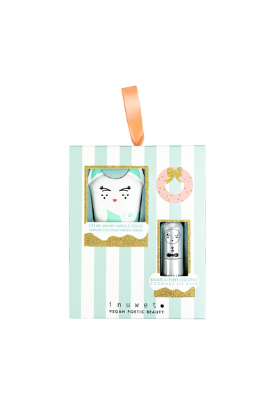 Inuwet Fiyonk Figürlü Dudak Nemlendiricisi ve El Kremi Seti