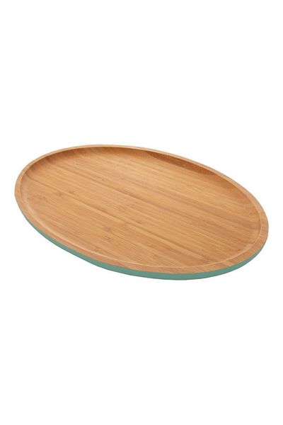 Dania Single Tray Green/Beige 35x24x2cm