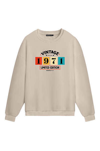 Mounte Bianca Unisex vintage 1971 - obična majica sa kapuljačom