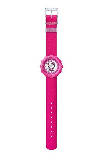 Flik Flak HELLO KITTY PINK WATCH & PURSE