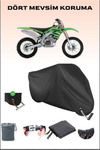 Breen قفل أسود للدراجة النارية متوافق مع Kawasaki Kx 450f، آمن، مقاوم للماء