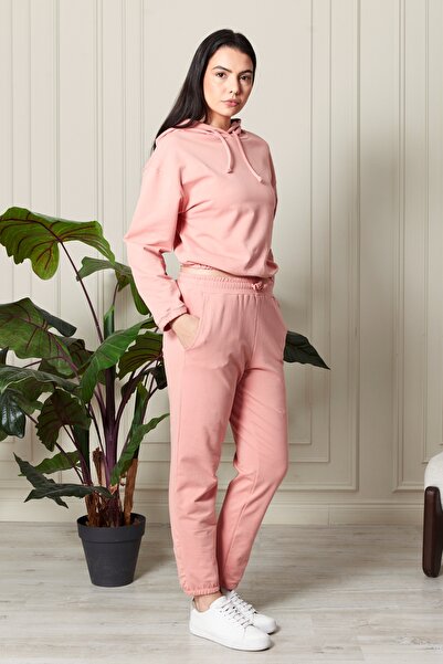 Bella Dossi 100% βαμβακερό πόδι και ελαστική μέση με κουκούλα casual γυναικεί...