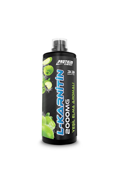 Protein Zamanı Yeşil Elma Aromalı L-carnitine 2000 Mg 33 Servis 1000 ml