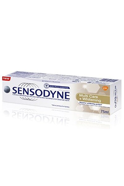Sensodyne مستحضر العناية المتعددة لتبييض الأسنان 75 مل