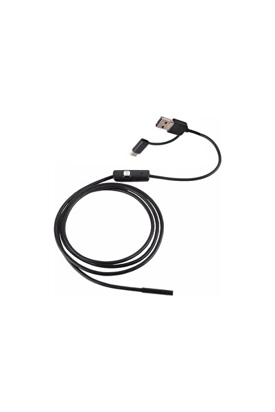 Angel Eye Endoskop Yılan Kamera 20 Metre Uyumlu Su Geçirmez Yumuşak Kablo