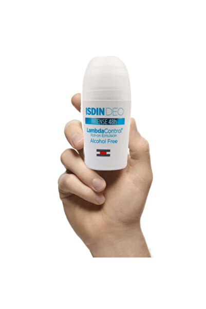 ISDIN مزيل العرق رول أون من إنتنس 48 ساعة لامبدا كنترول، 50 مل