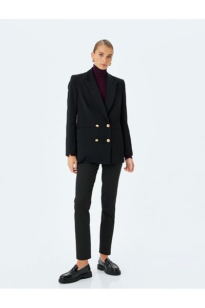 Koton Slim Fit zsebes cigaretta szövet nadrág