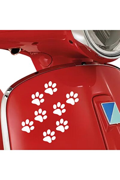 zenmoto Kedi Patisi Motorsiklet, Laptop, Kask, Araba Sticker 8'li